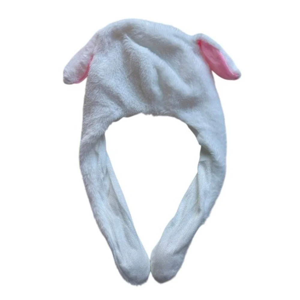 Bunny Hat with Movable Pop Up Ears Light Up